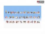 Noch 37071 N Mega-Spar-Set “Sitzende” 60 Figuren