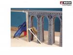 Noch 58664 H0 Bruchstein-Viadukt, gebogen (R1) 360mm