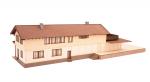 Noch 66005 H0 Bahnhof „Bergün“ Laser-Cut