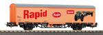 PIKO 27707 Ged. Güterwg. Starke Marken Rapid SBB