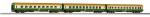PIKO 58278 3er Set Personenwagen DR IV
