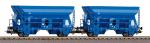 PIKO 58281 2er Set Schüttgutwg. Fc mit Flicken PRESS