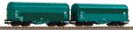 PIKO 58288 2er Set Schiebeplanenwg FS VI