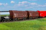 PIKO 58294 2er Set Teleskophaubenwagen DB IV
