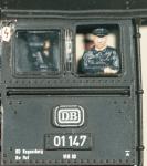 Roco 40001 Lokführer Heizer bemalt H0