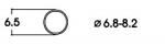 Roco 40067 Haftrings 10Stk.6,8 bis 8,2mm