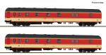 Roco 6200180 2er Set Bahnpostwagen ÖBB Jaffa DC