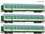 Roco 6200229 3er Set Schnellzugwagen Y/B70 PKP