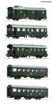 Roco 6200243 5er Set Personenwagen Usedom DR