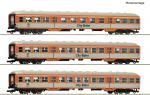 Roco 6200247 3er Set Silberlinge Citybahn DB