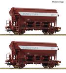 Roco 6600124 Schwenkdachwagen-Set DB DC