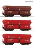Roco 6600135 Selbstentladewagen-Set DB AG DC