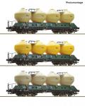 Roco 6600177 Silowagen-Set CSD DC