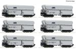 Roco 6600220 6er Set Selbstentladewagen GATX