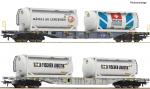 Roco 6600231 2er Set Containertragwagen Sgns SBB