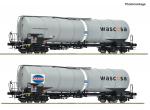 Roco 6600232 2er Set Kesselwagen Wascosa/Tamoil