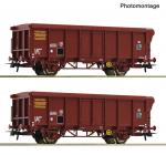 Roco 6600251 2er Set Rolldachwagen SNCF