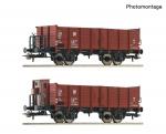Roco 6600253 2er Set Güterwagen Omm 12 DR