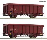 Roco 6600280 2er Set ex. Rolldachwagen DR