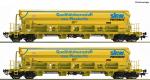 Roco 67142 2er Set Schwenkdachwagen Tads