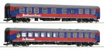 Roco 74027 Reisezugwagen-Set BTE DC
