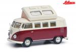 Schuco 450377900 VW T1b Camper rot/beige 1:43
