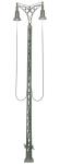 Viessmann 6390 H0 Gittermastl. Zweiflammig