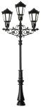 Viessmann 6398 H0 Gaslaterne dreifl. LED
