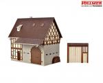 Vollmer 43731 H0 Bauernhaus mit Scheune