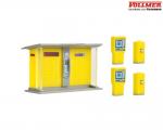 Vollmer 43777 H0 DHL-Packstation + Briefk.