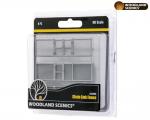 Woodland WA2983 H0 Maschendrahtzaun, 67cm, 8tlg.